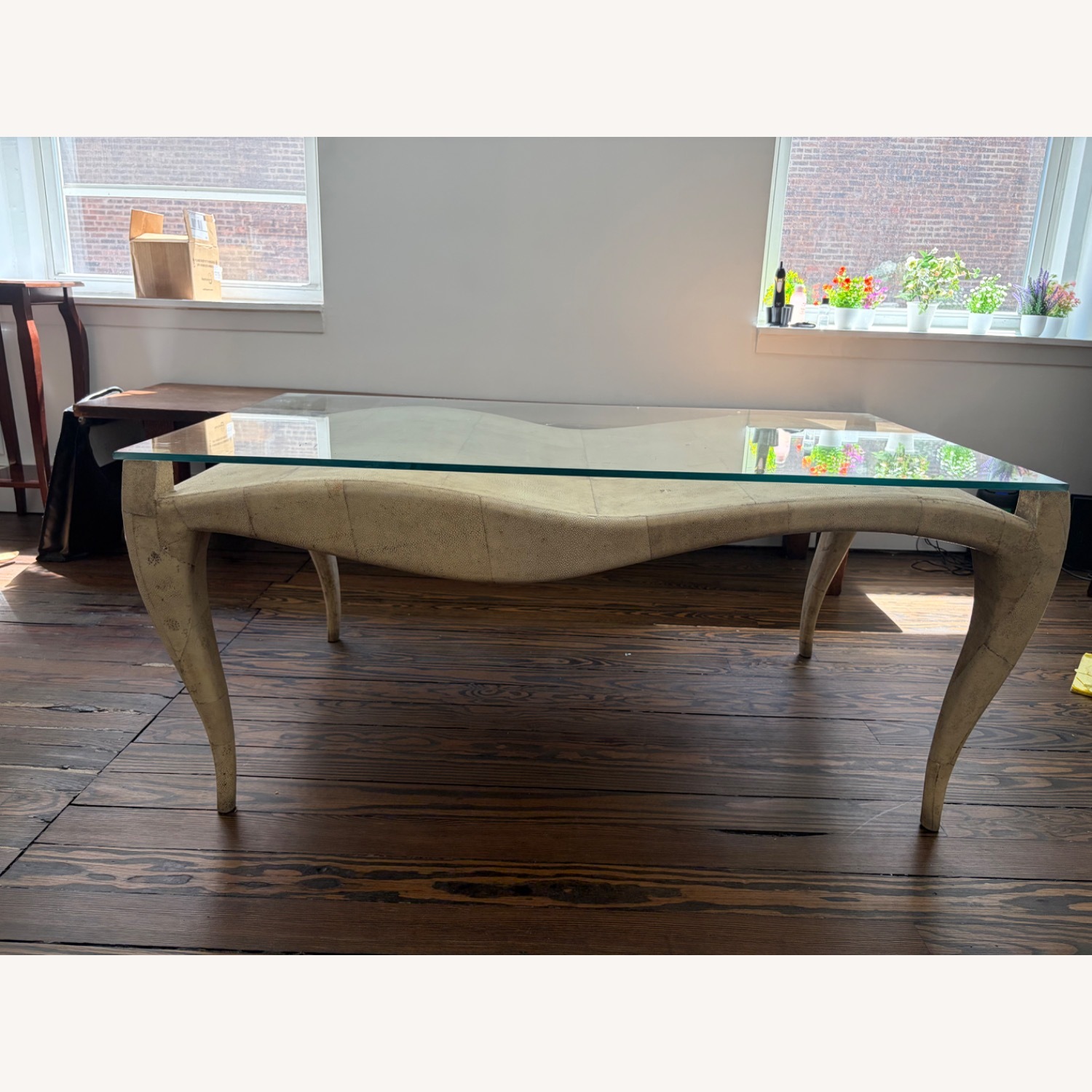 R&Y Augousti White Coffee Table - image-6