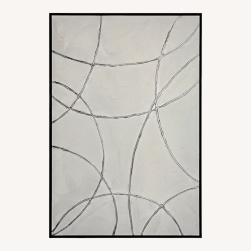 Used Z Gallerie Silver Wall Art for sale on AptDeco
