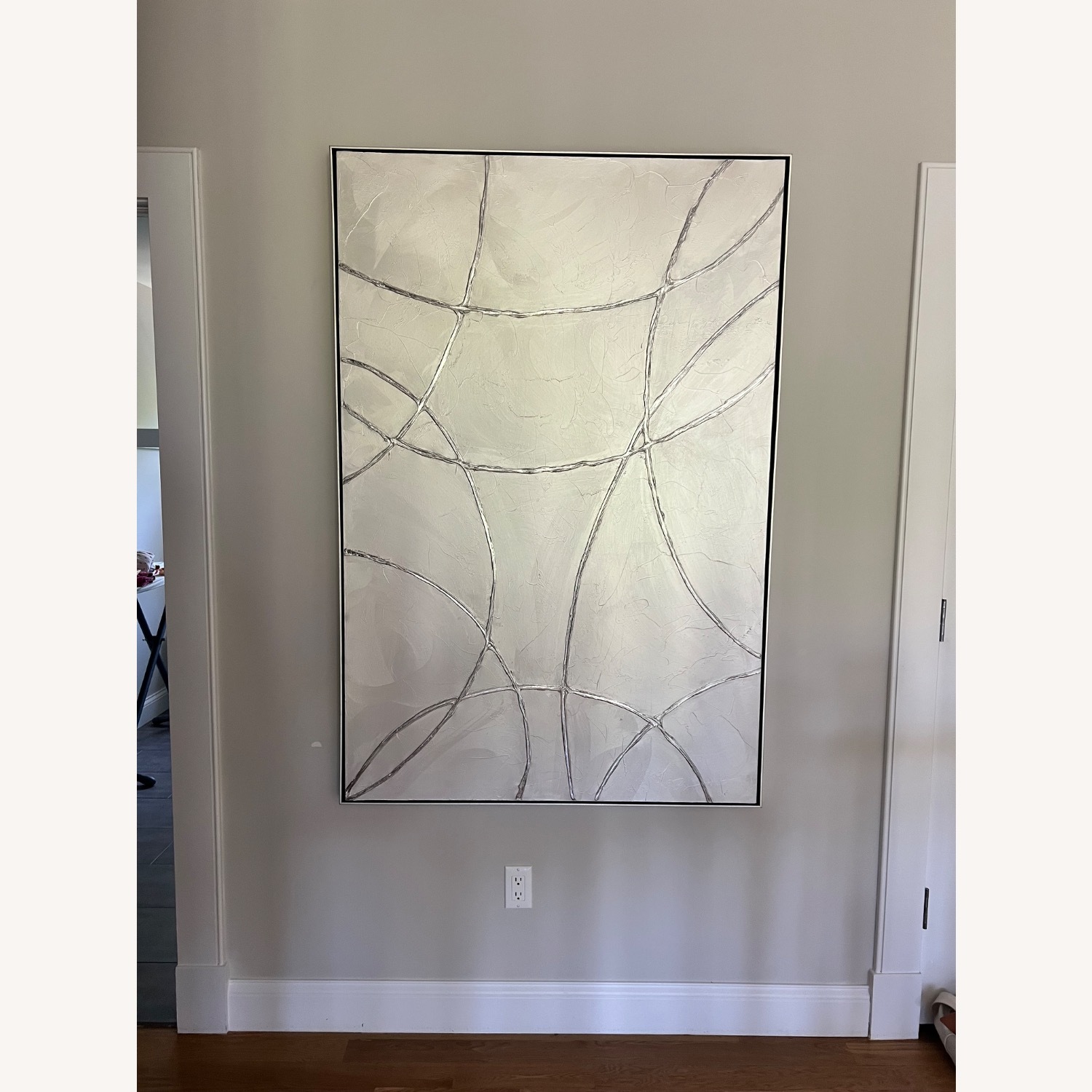 Z Gallerie Silver Wall Art - image-1
