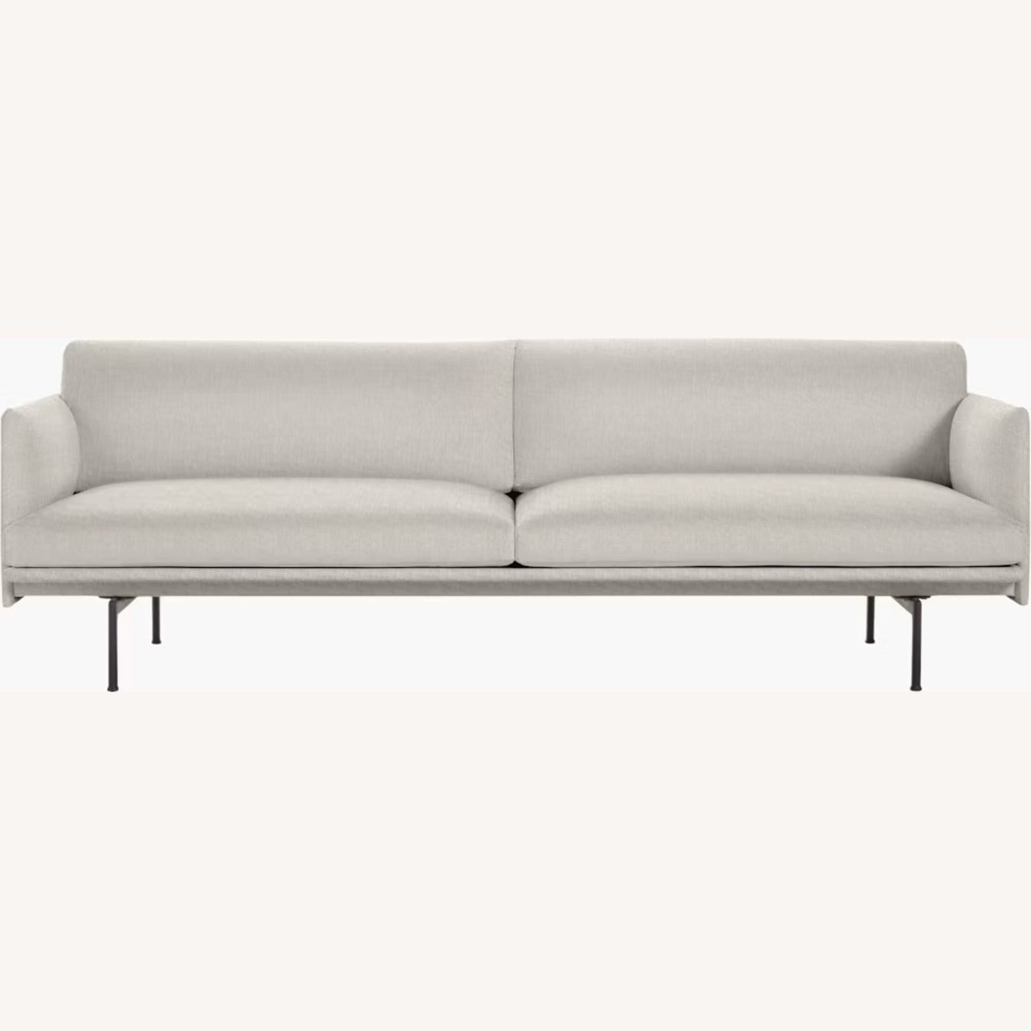 Design Within Reach Muuto Outline Light Gray 3+ Seater Sofa - image-6