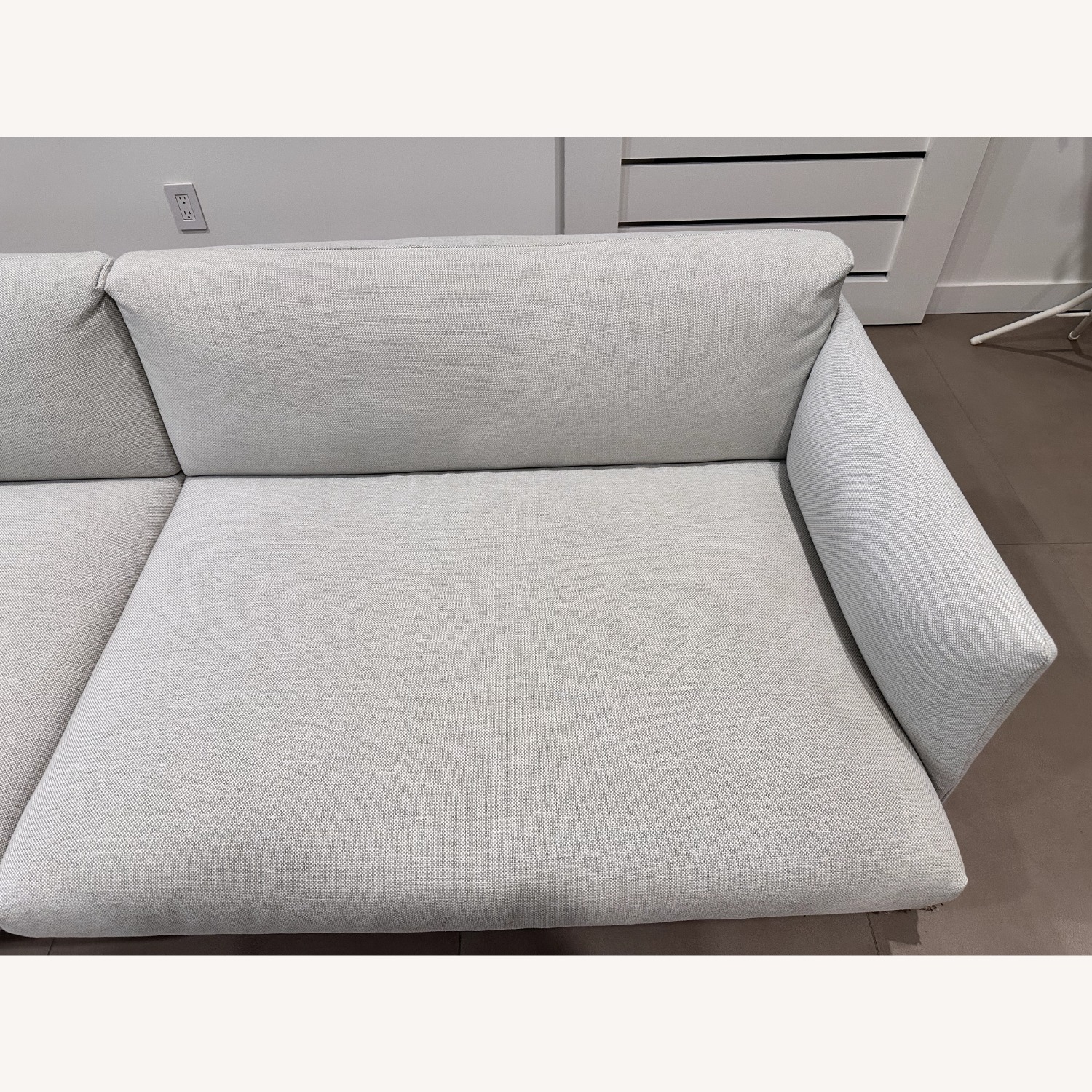 Design Within Reach Muuto Outline Light Gray 3+ Seater Sofa - image-2
