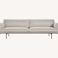 Design Within Reach Muuto Outline Light Gray 3+ Seater Sofa
