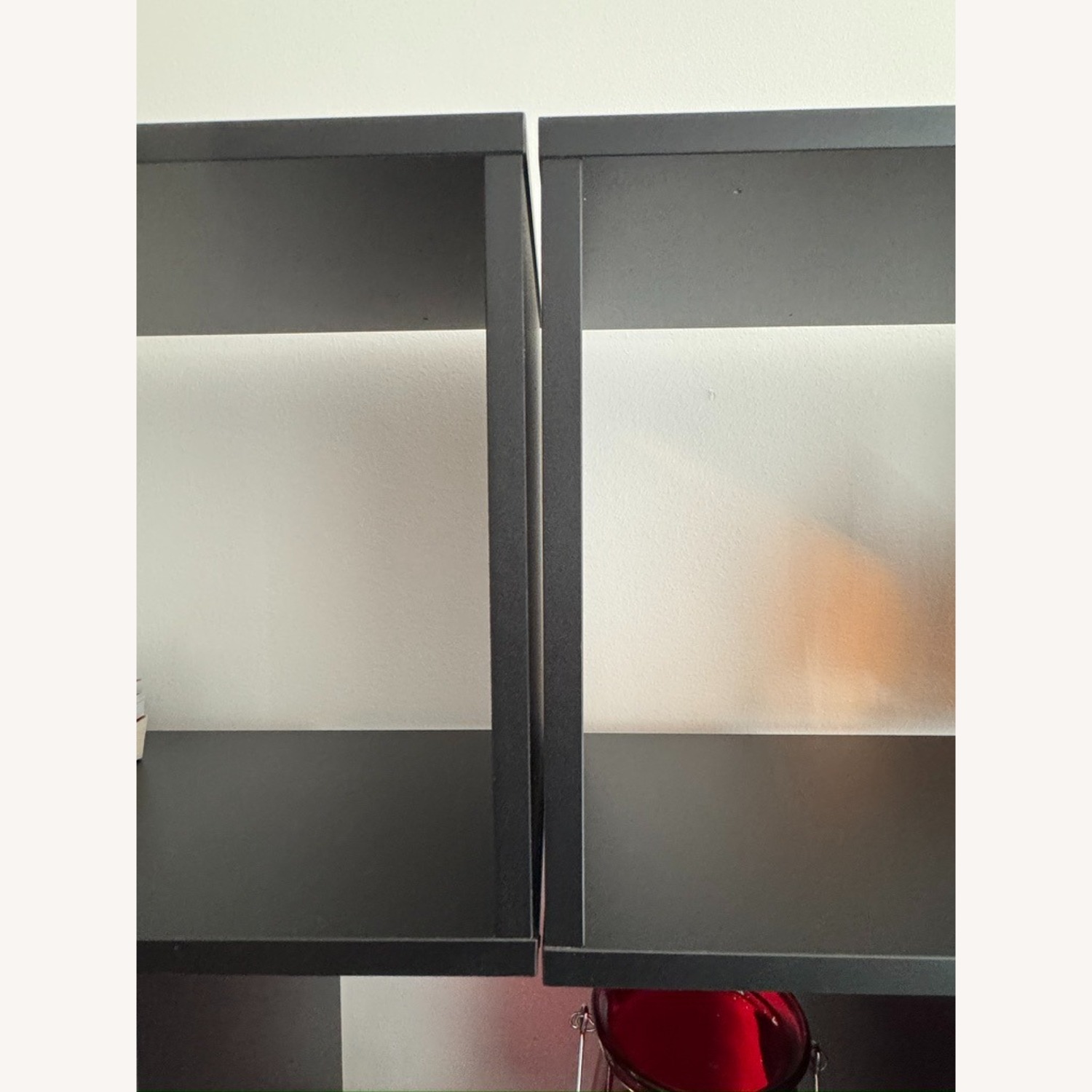 CB2 Black Wood Bookcase - image-4