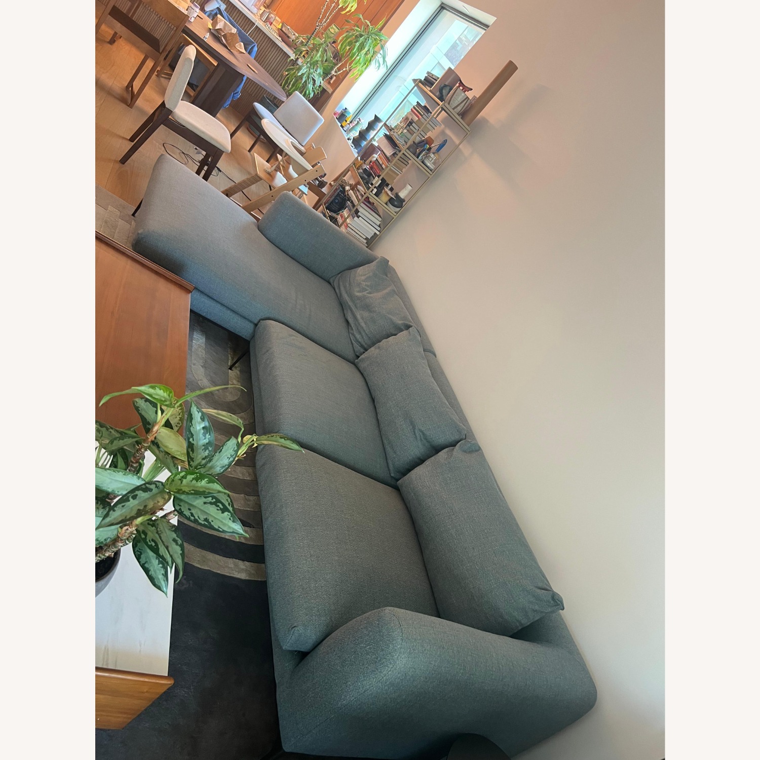 Design Within Reach Jonas Blue 2 Piece Sectional - image-2