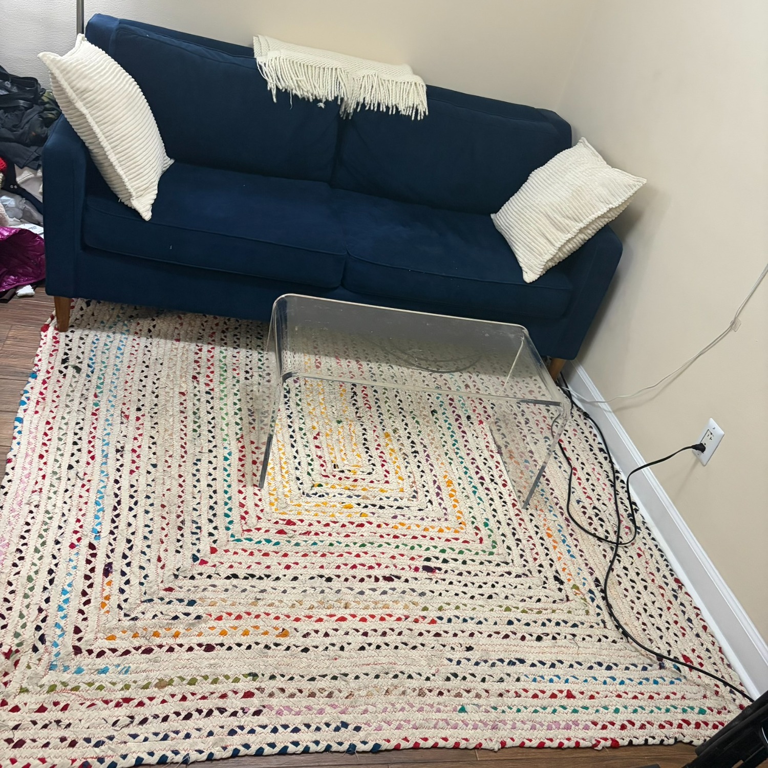 nuLOOM Tammara Multicolor Cotton Area Rug 6' x 9' - image-5