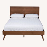 Wayfair Natural Wood Queen Bed Frame