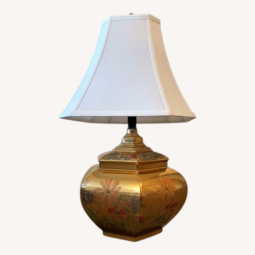 Used Vintage/Antique Natural Table Lamp for sale on AptDeco