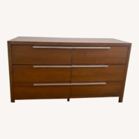 Bloomingdale's Dark Brown Wood Dresser
