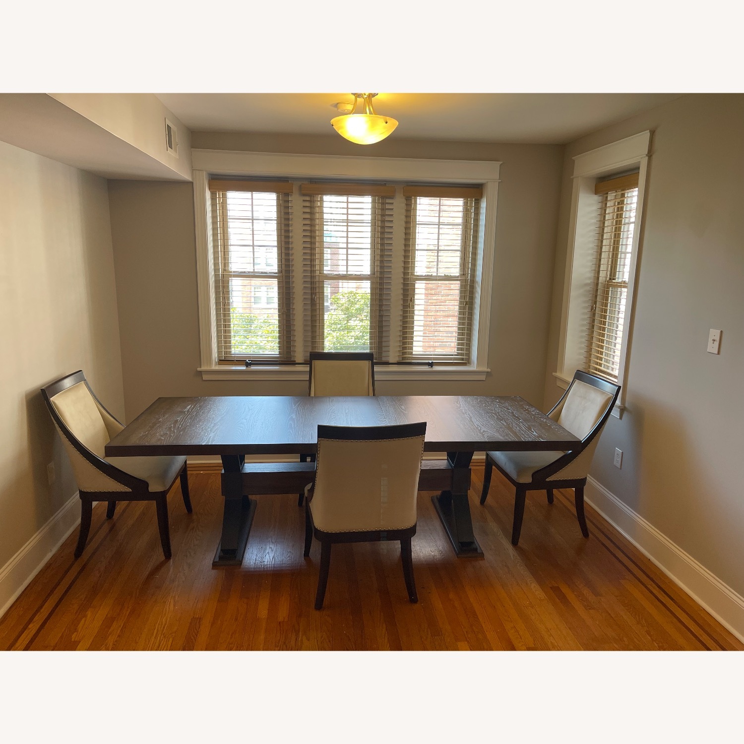 Raymour & Flanigan Dining Table & Chairs Set - image-3