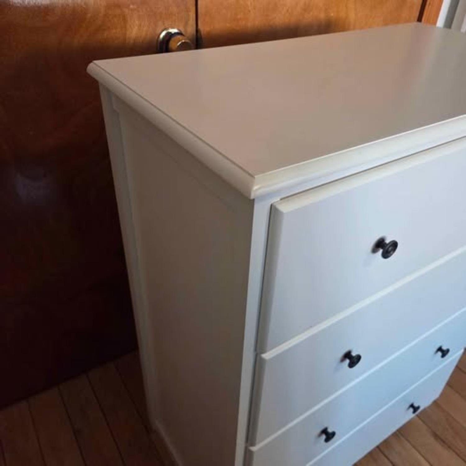White Wood Dresser - image-2