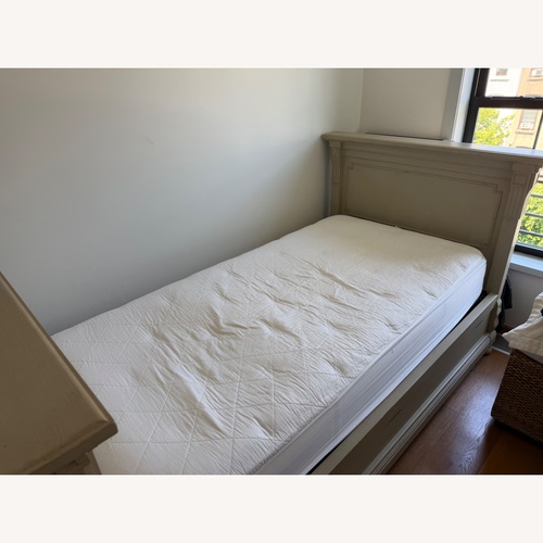 Used Restoration Hardware St James Natural Wood Daybed for sale on AptDeco