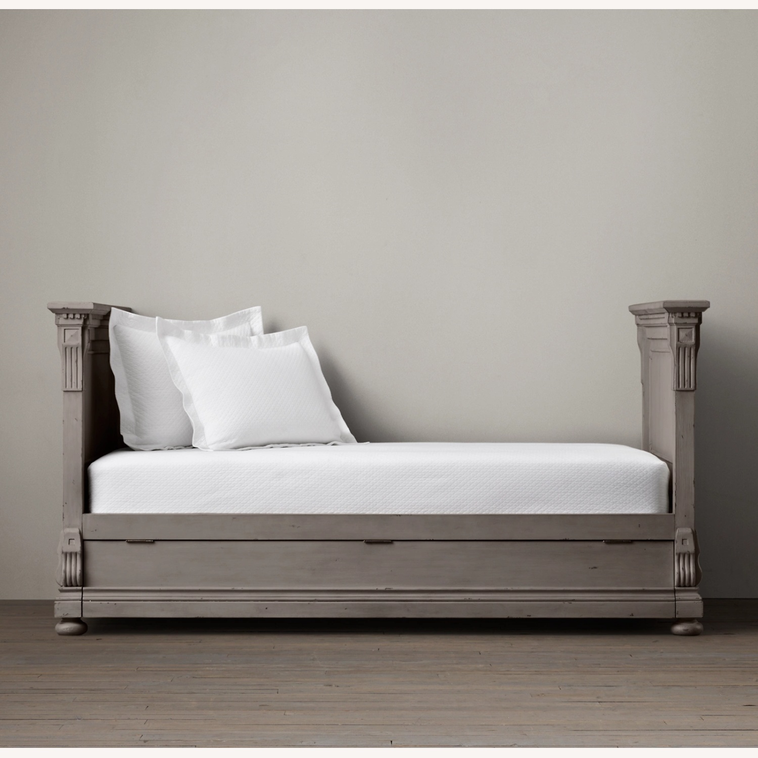 Restoration Hardware St James Natural Wood Daybed - image-7