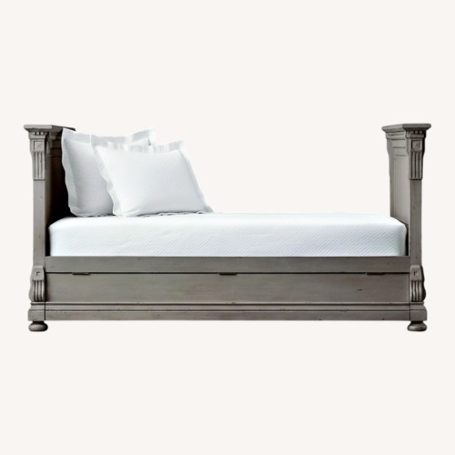 Used Restoration Hardware St James Natural Wood Daybed for sale on AptDeco