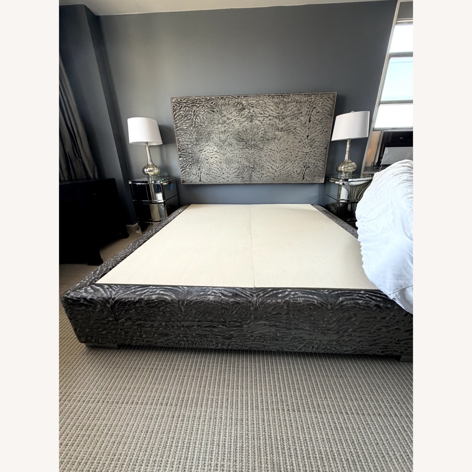 Custom Christian Lacroix Upholstered Bed - image-5