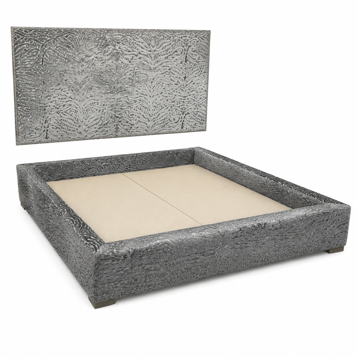 Custom Christian Lacroix Upholstered Bed - image-6