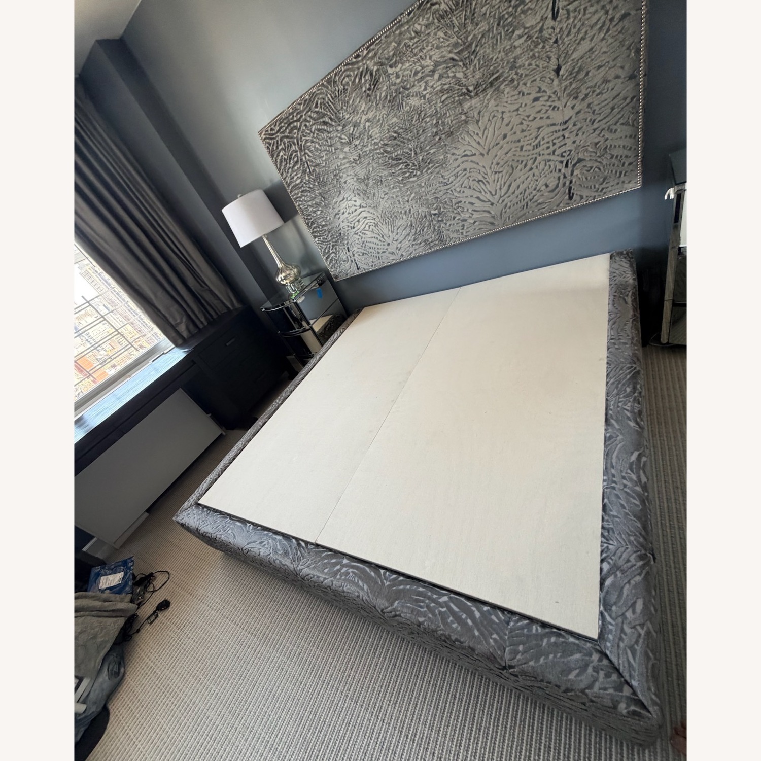 Custom Christian Lacroix Upholstered Bed - image-3