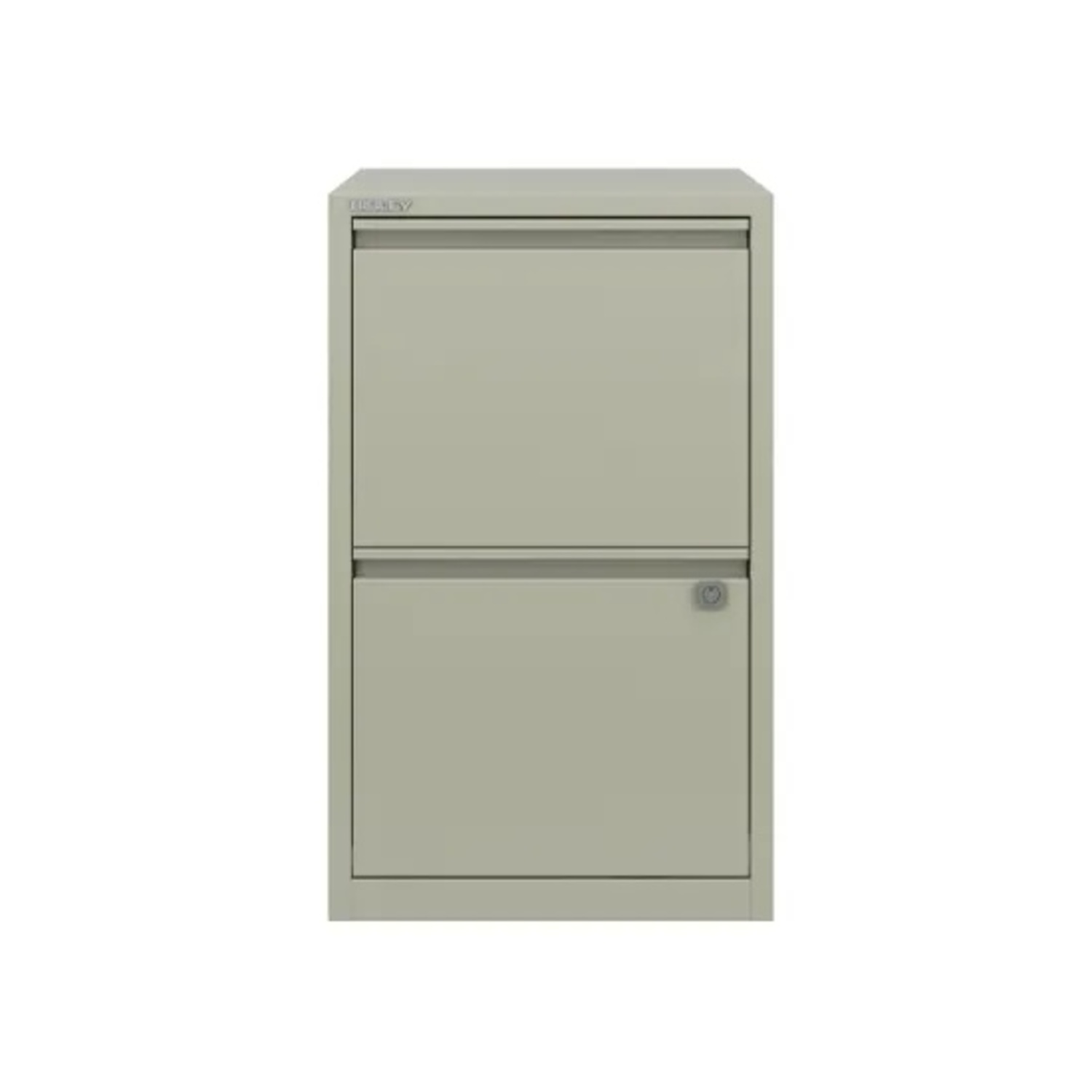 Bisley Classic 2 Drawer Lockable File Cabinet - image-9