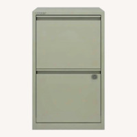 Bisley Classic 2 Drawer Lockable File Cabinet