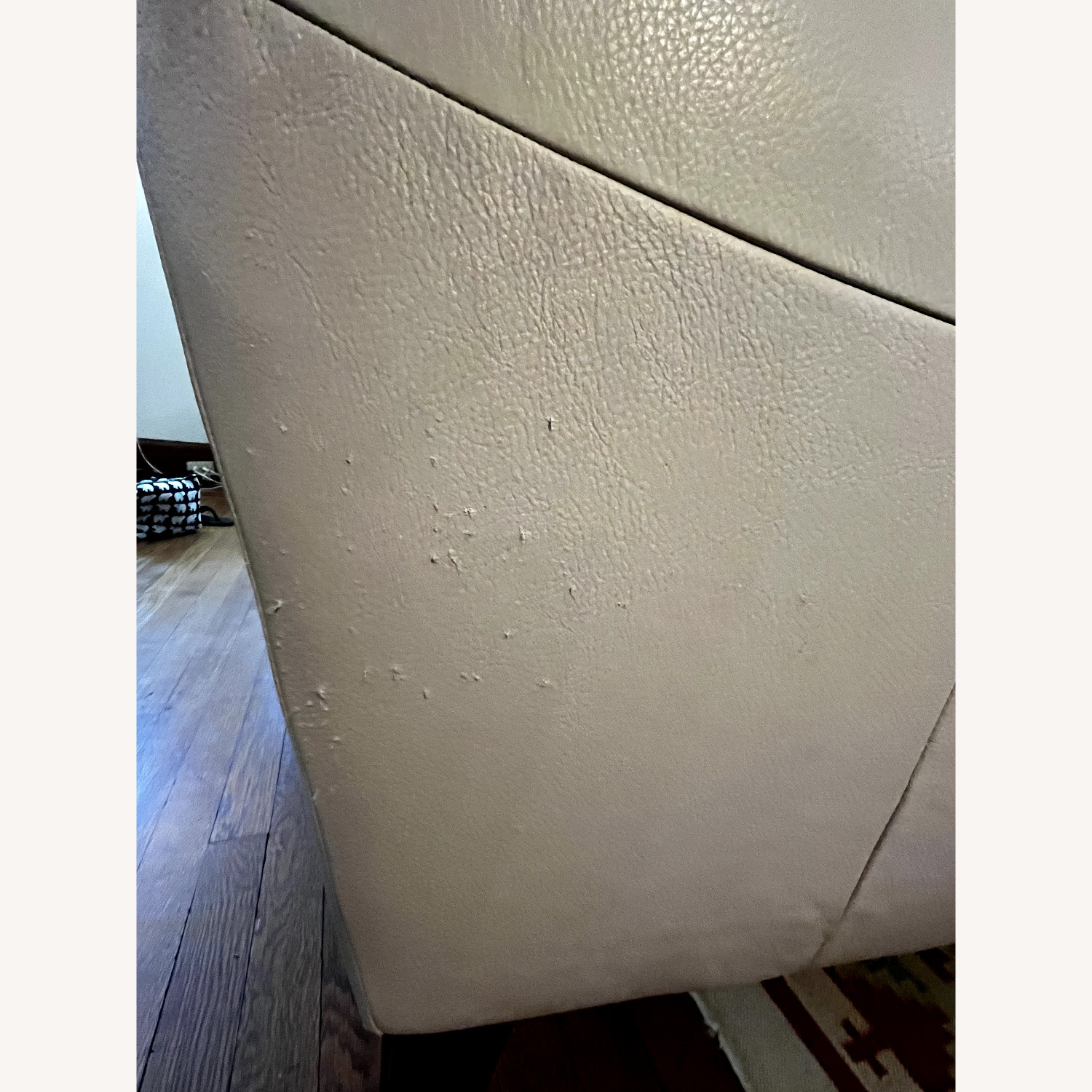 Natuzzi Editions White Leather 3+ Seater Sofa - image-9