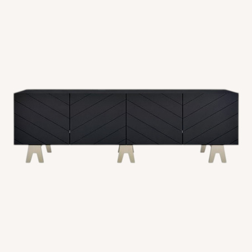 Used Walmart Nexera Runway TV Stand for sale on AptDeco
