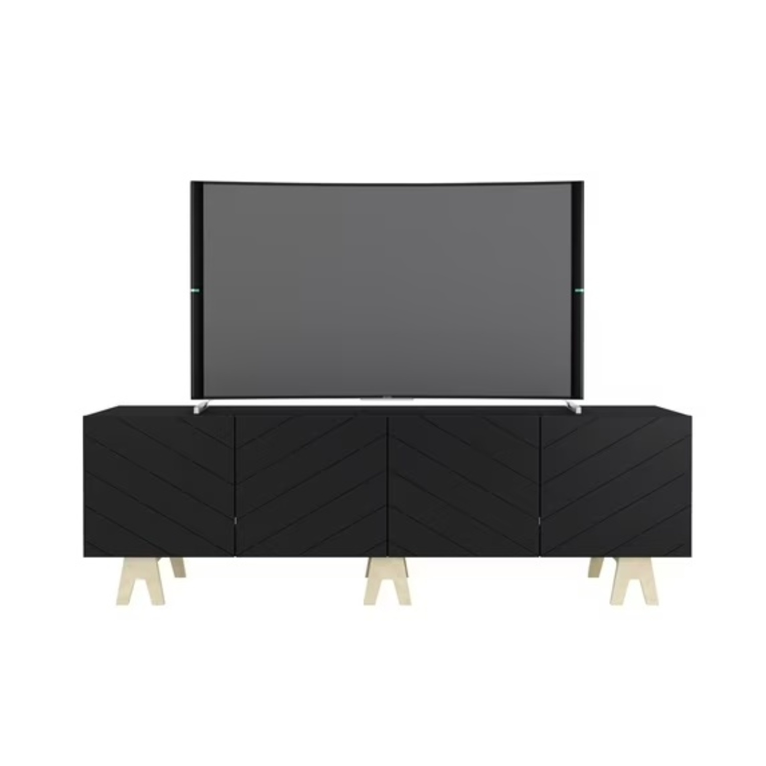 Walmart Nexera Runway TV Stand - image-4