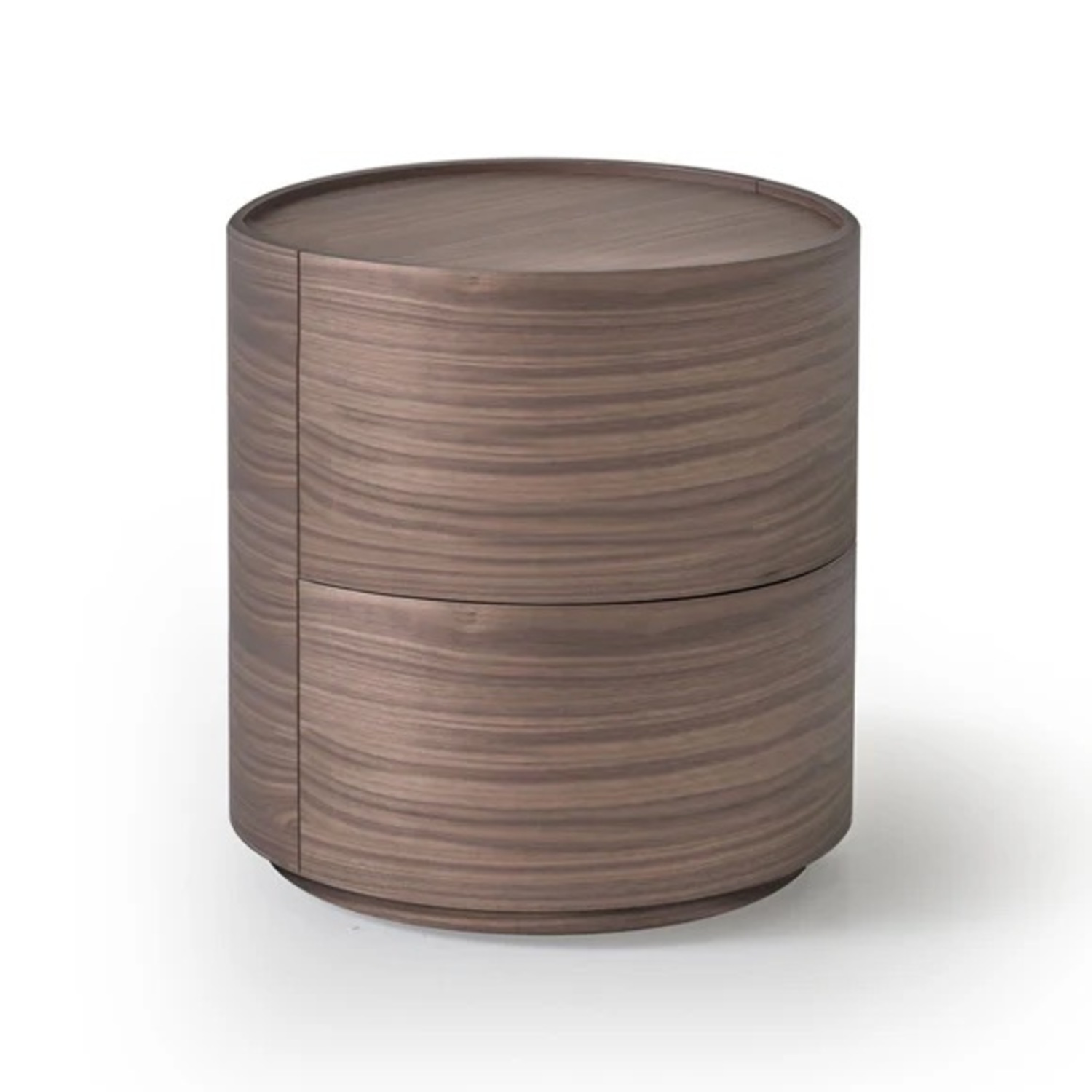 Dark Brown Wood Side Tables - image-4