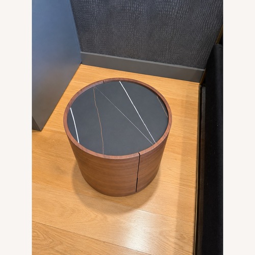 Used Dark Brown Wood Side Tables for sale on AptDeco