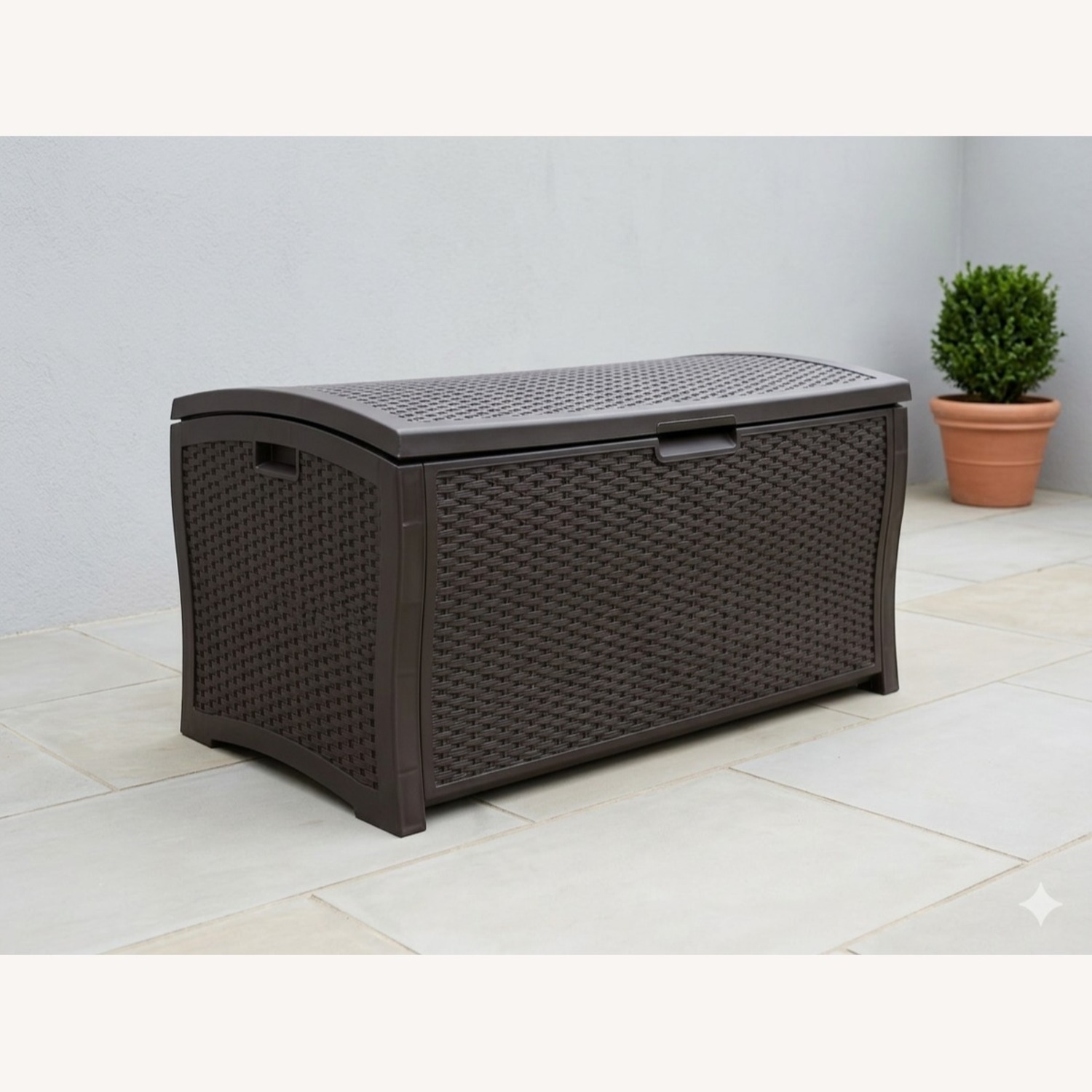 Dark Brown Patio Furniture - image-3