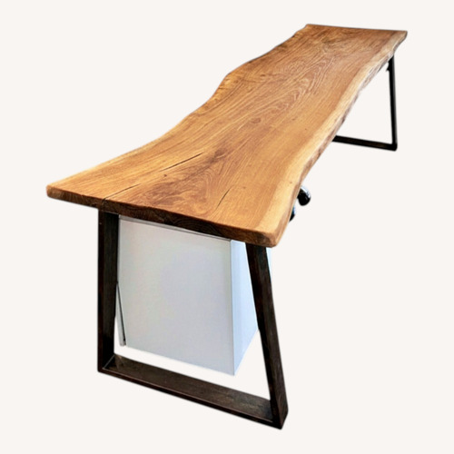 Used Custom Live Edge Desk for sale on AptDeco