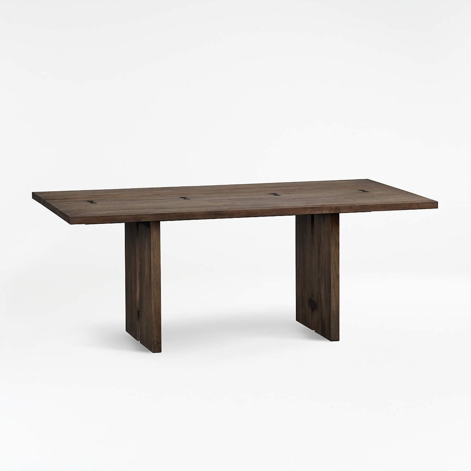 Crate & Barrel Exclusive Monarch Shiitake 76" Dining Table - image-13