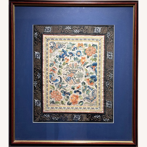 Used Antique Chinese Kimono Sleeve Embroidery for sale on AptDeco