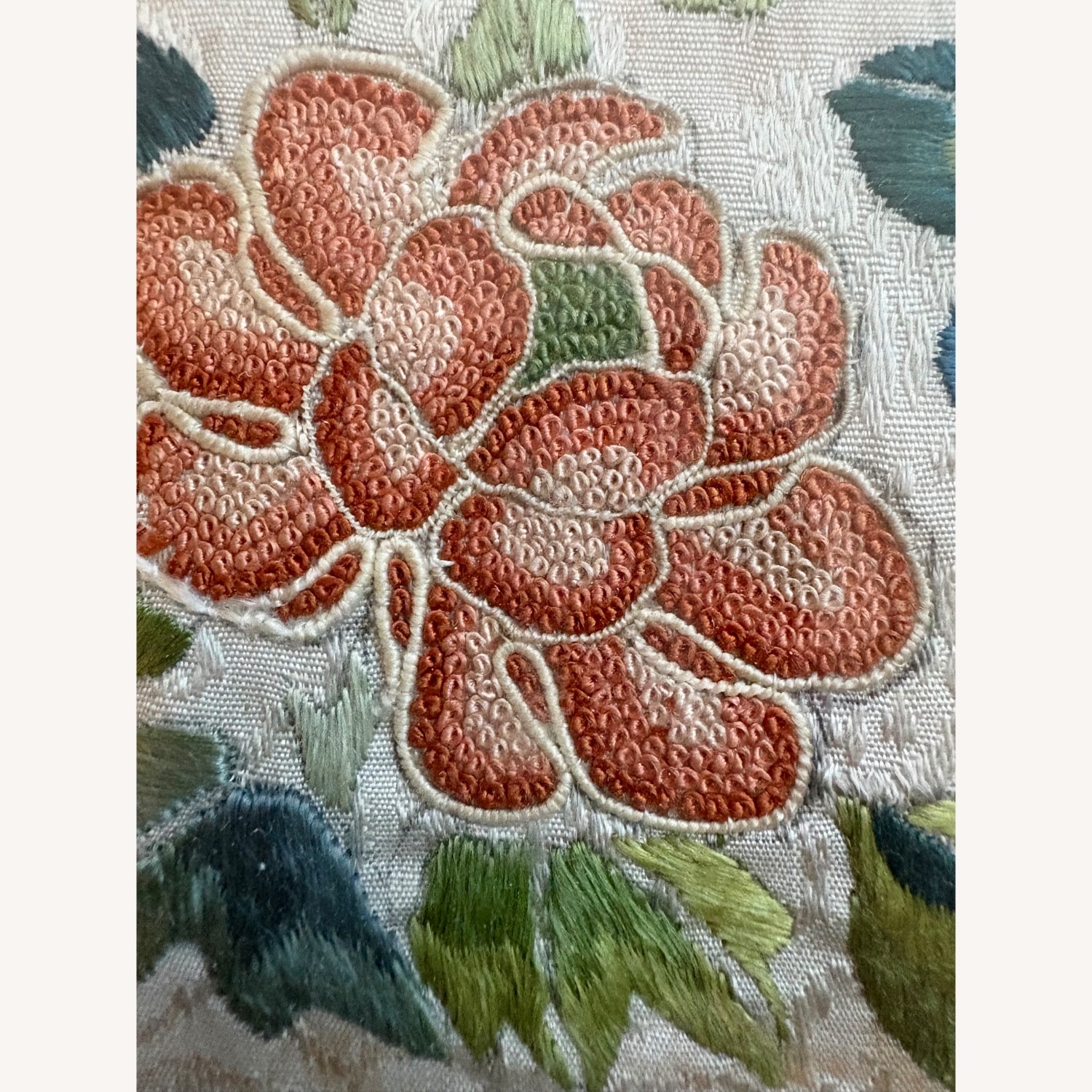 Antique Chinese Kimono Sleeve Embroidery - image-3