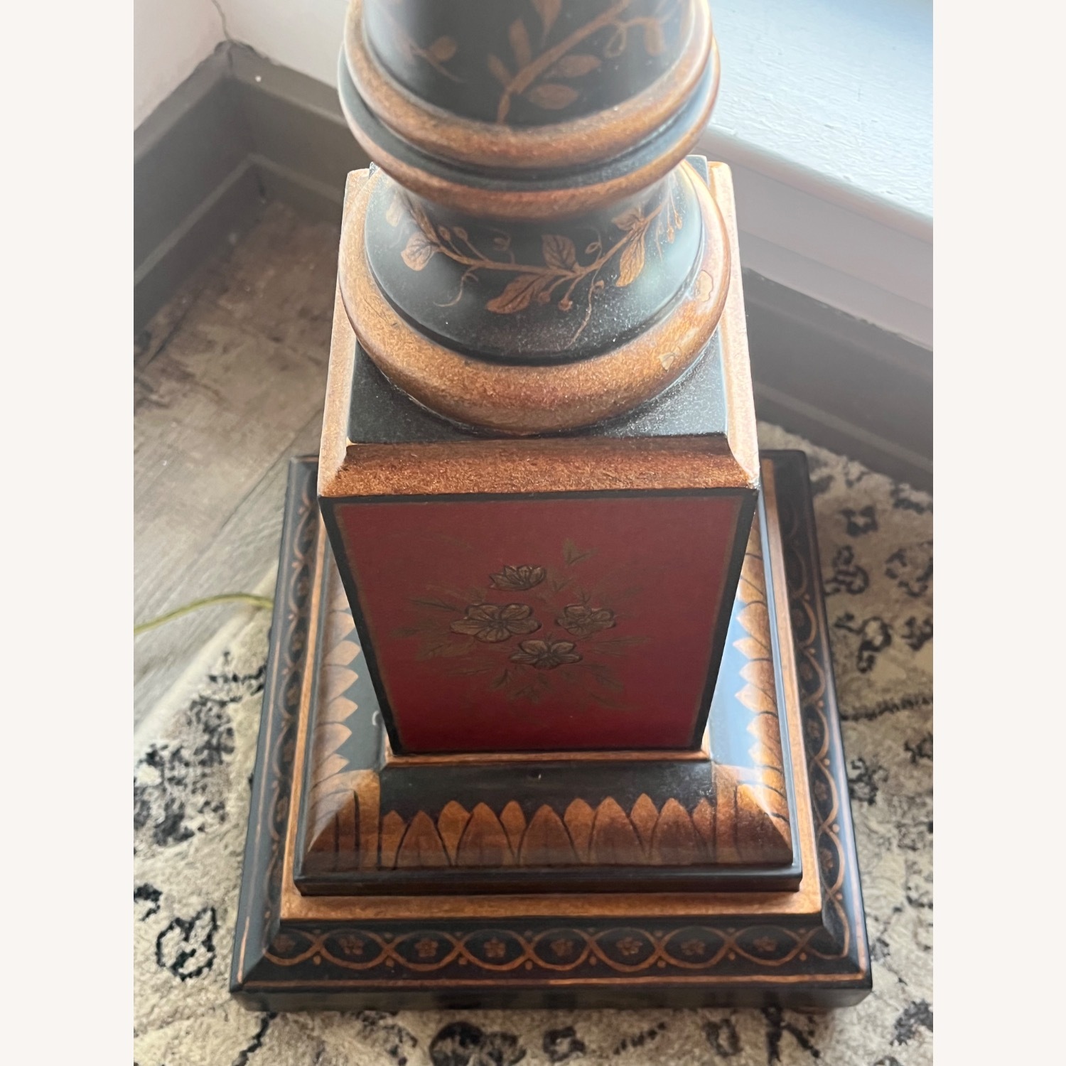 Vintage/Antique Finds Black Floor Lamp - image-3