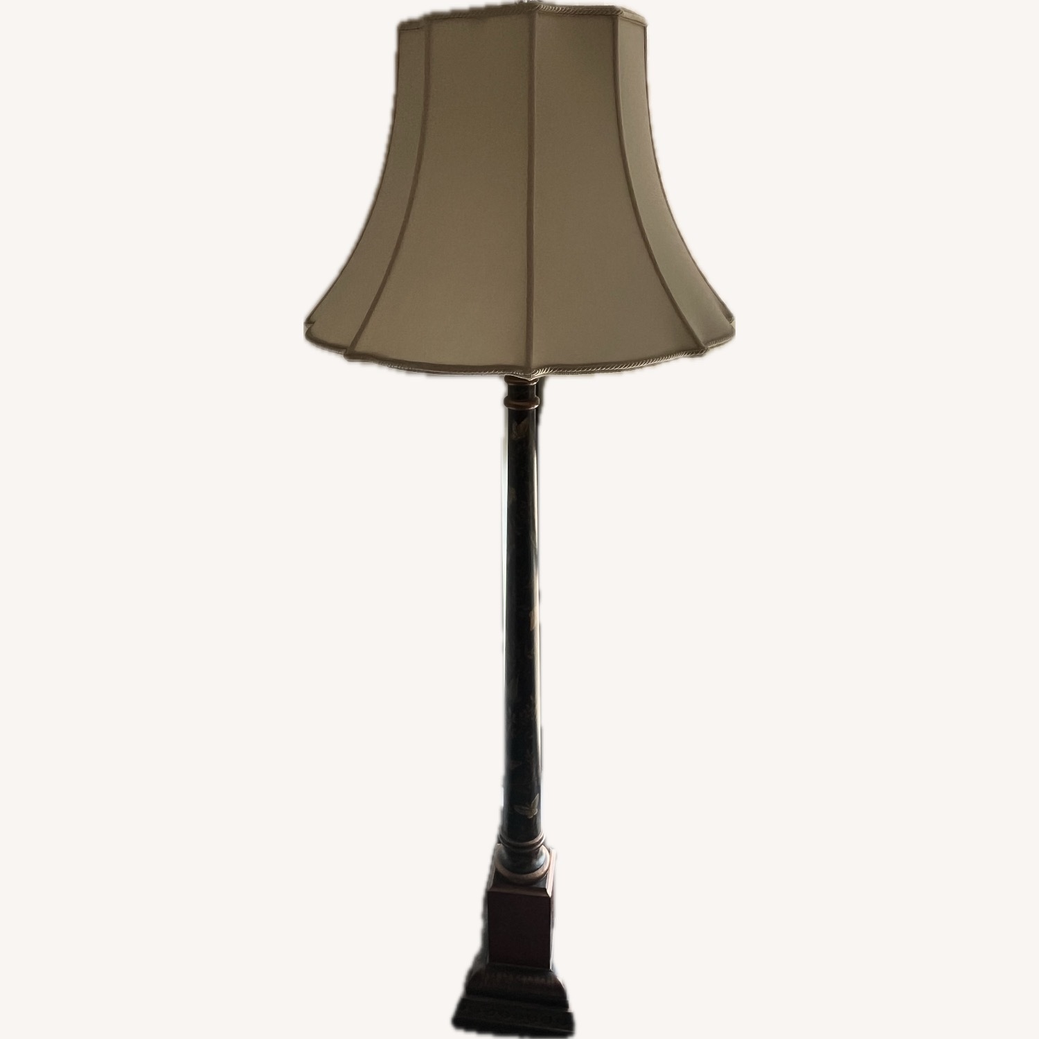 Vintage/Antique Finds Black Floor Lamp - image-1