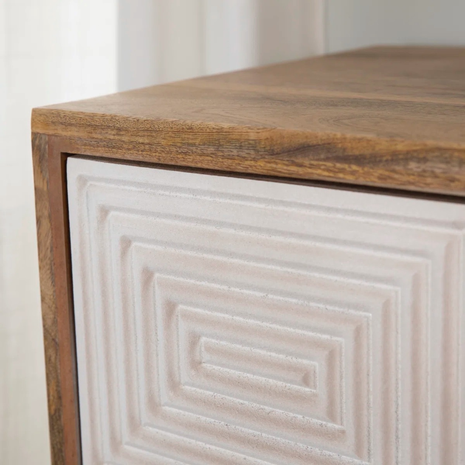Overstock Natural Wood Sideboard - image-3