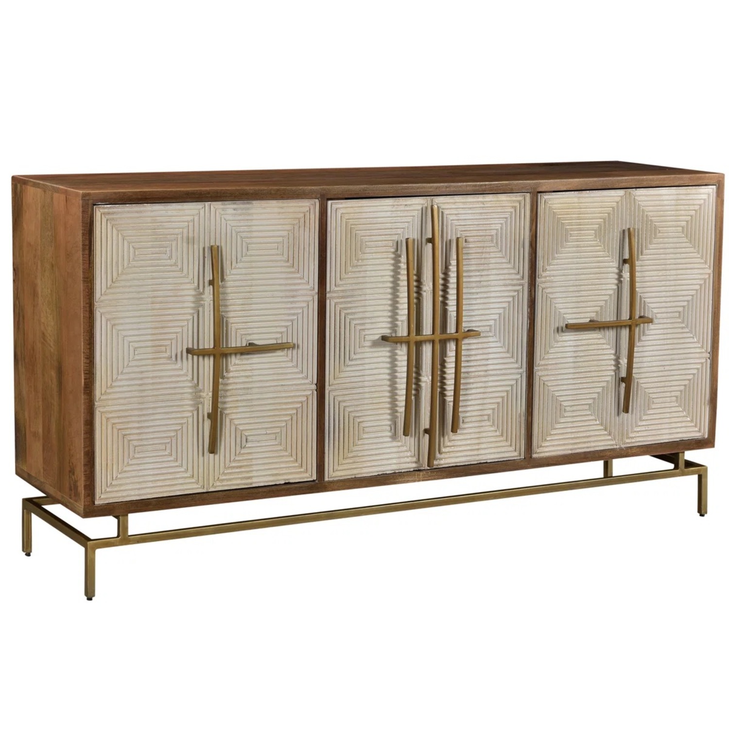 Overstock Natural Wood Sideboard - image-2