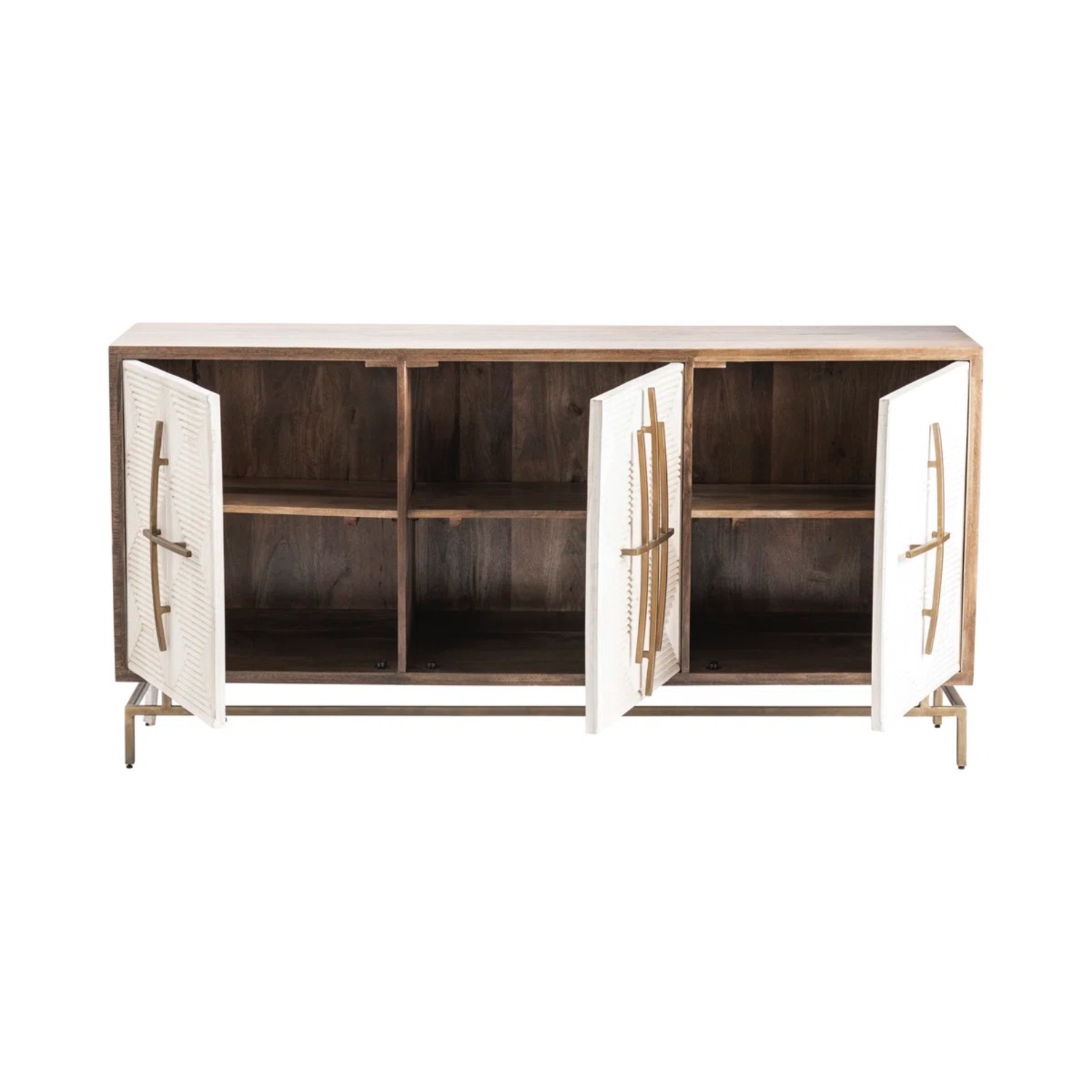 Overstock Natural Wood Sideboard - image-4
