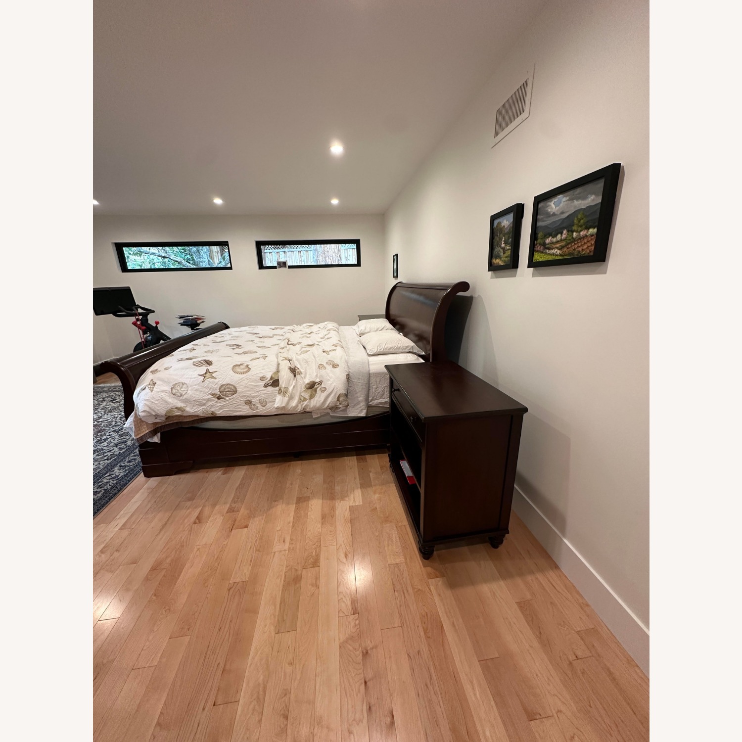 Restoration Hardware Marston Dark Brown Wood King Beds - image-2