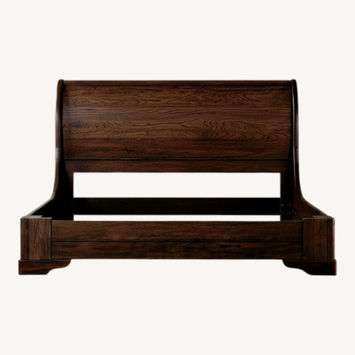 Used Restoration Hardware Marston Dark Brown Wood King Beds for sale on AptDeco