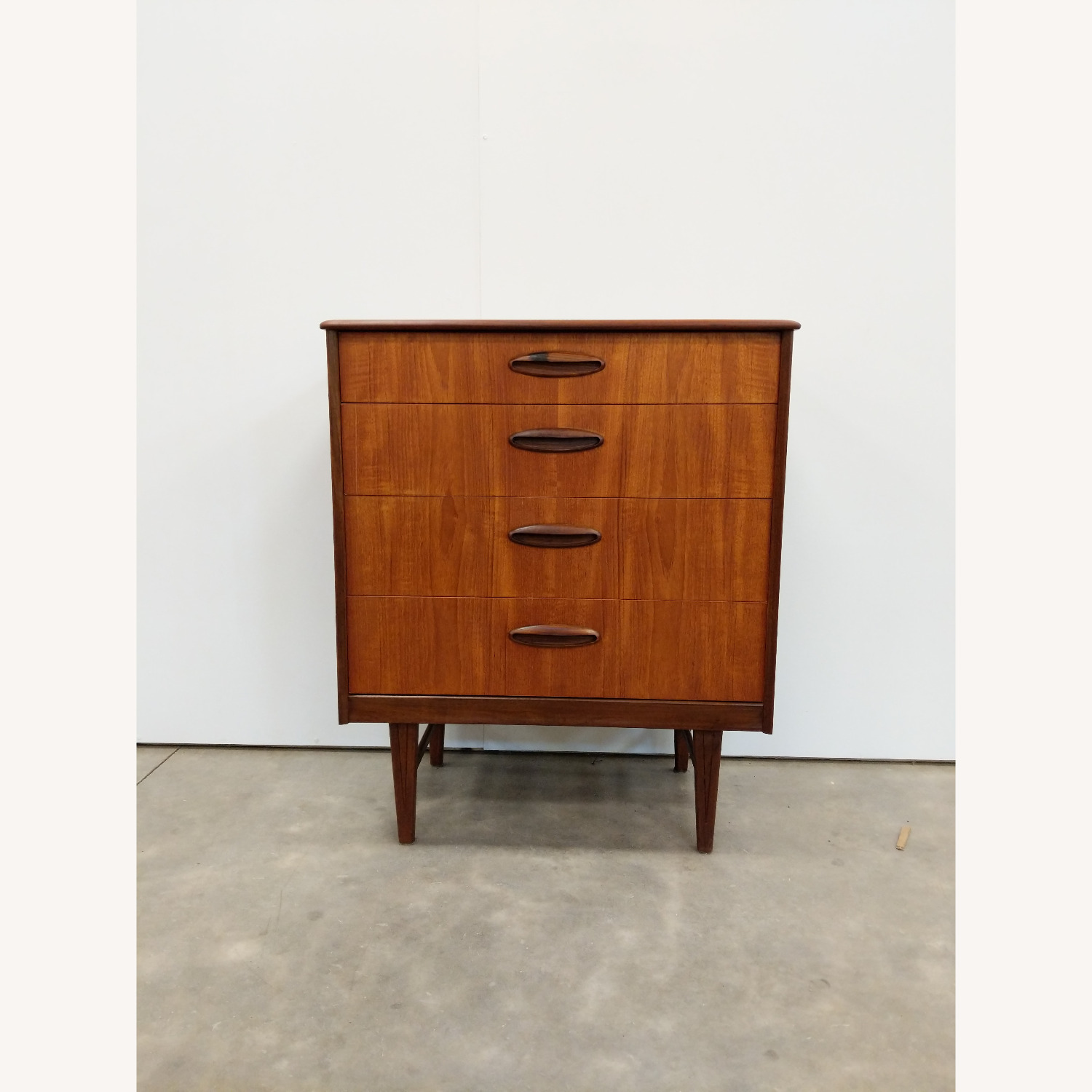 Vintage Mid Century Modern Teak Dresser - image-1