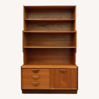 Vintage Mid Century Modern Teak Stonehill Bookhelf