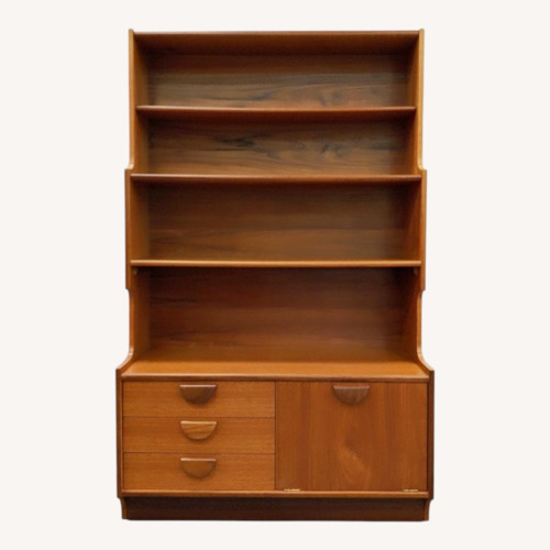 Used Vintage Mid Century Modern Teak Stonehill Bookhelf for sale on AptDeco