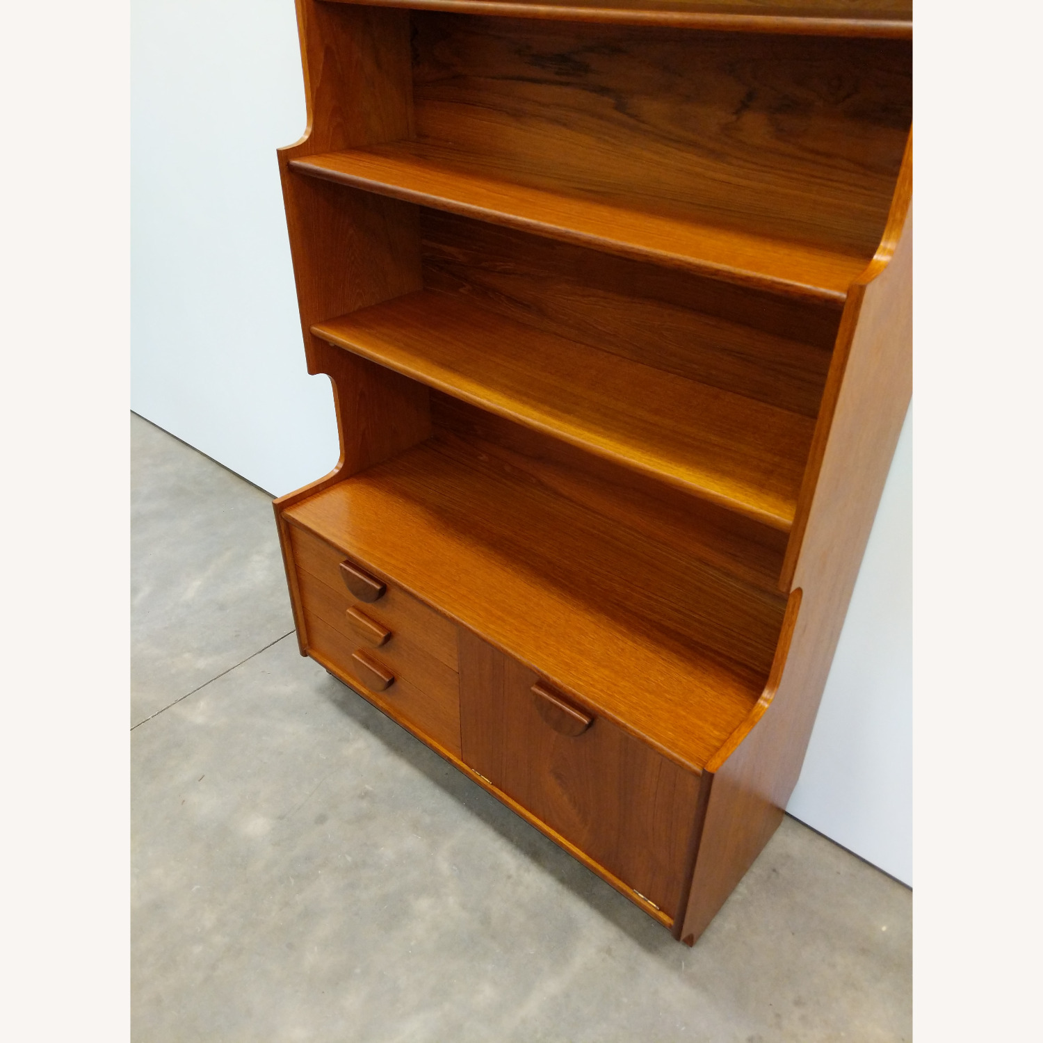 Vintage Mid Century Modern Teak Stonehill Bookhelf - image-4