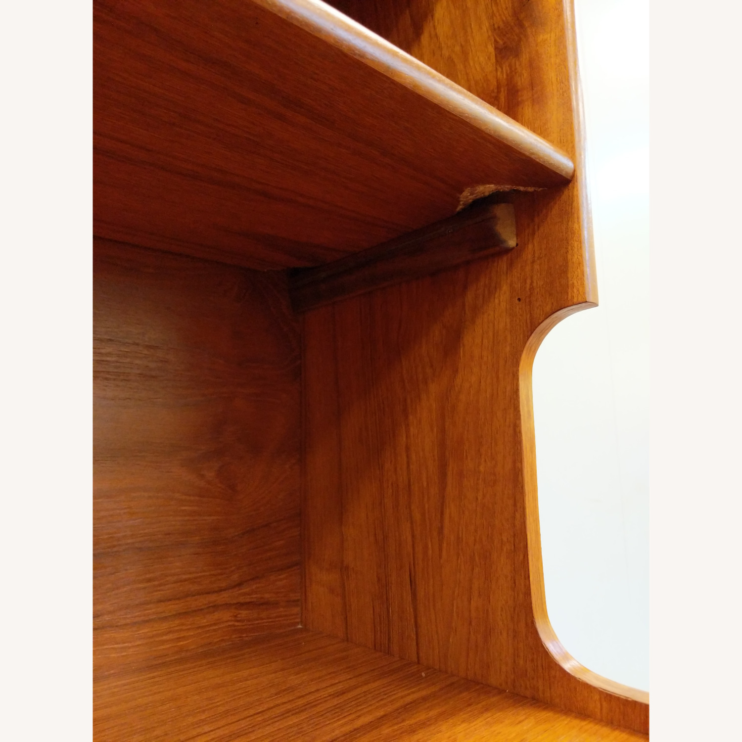 Vintage Mid Century Modern Teak Stonehill Bookhelf - image-5