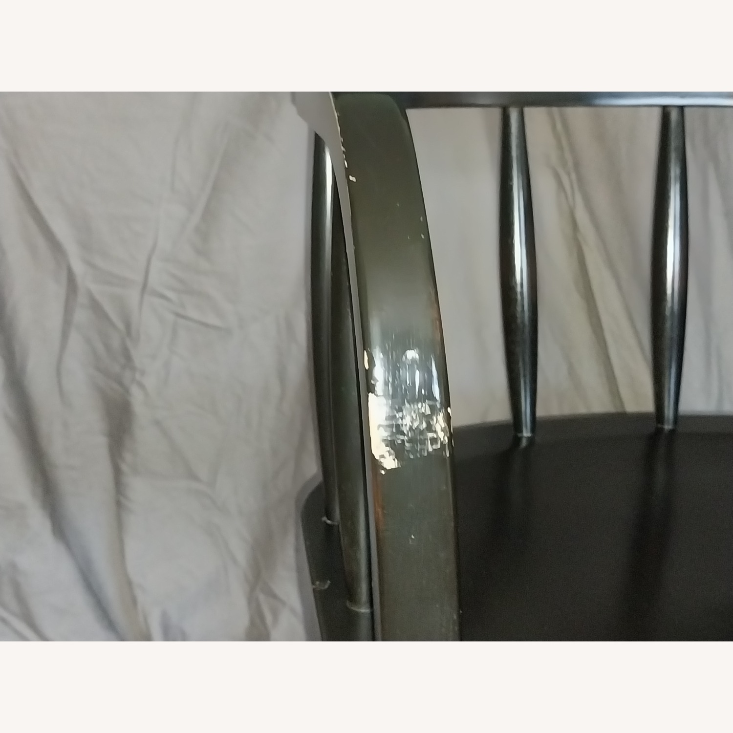 Pottery Barn Captain's Black Wood Office Chair - image-15