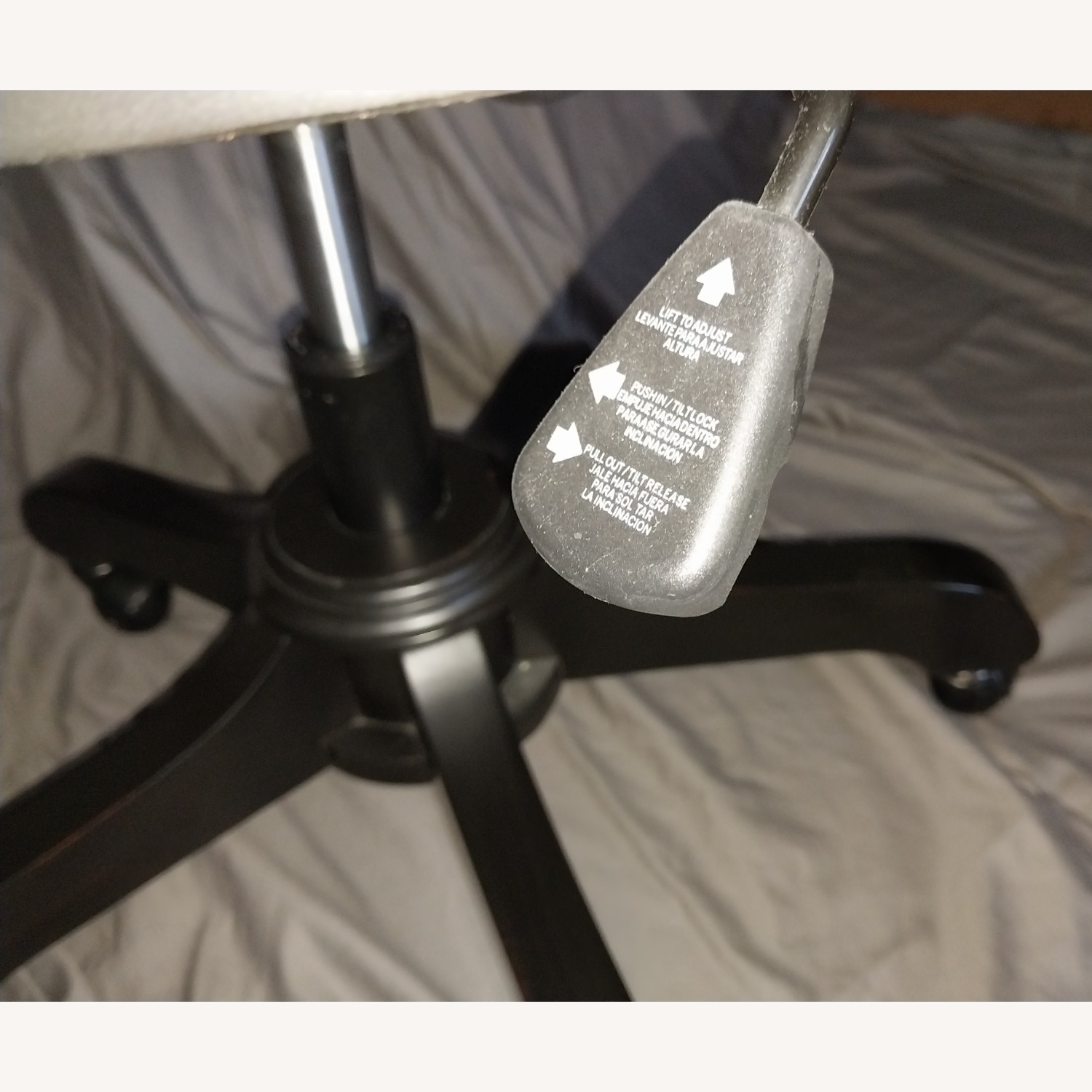 Pottery Barn Captain's Black Wood Office Chair - image-10
