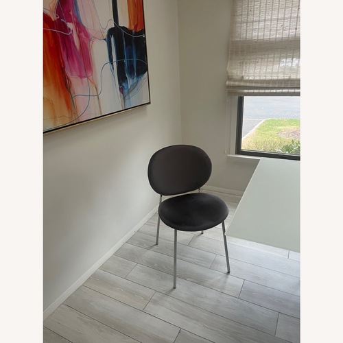 Used Calligaris Dark Gray Dining Chairs for sale on AptDeco