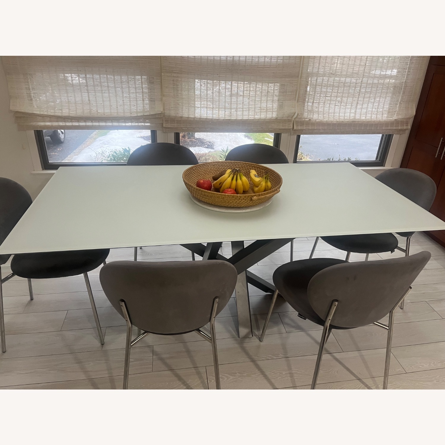 Calligaris Dark Gray Dining Chairs - image-4