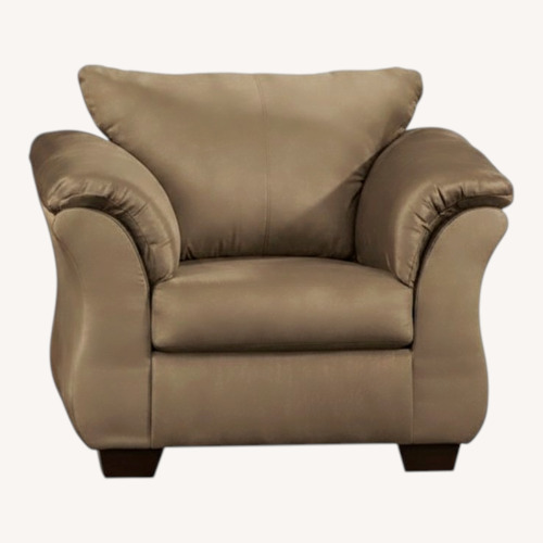 Used Ashley Furniture Light Brown Loveseat for sale on AptDeco