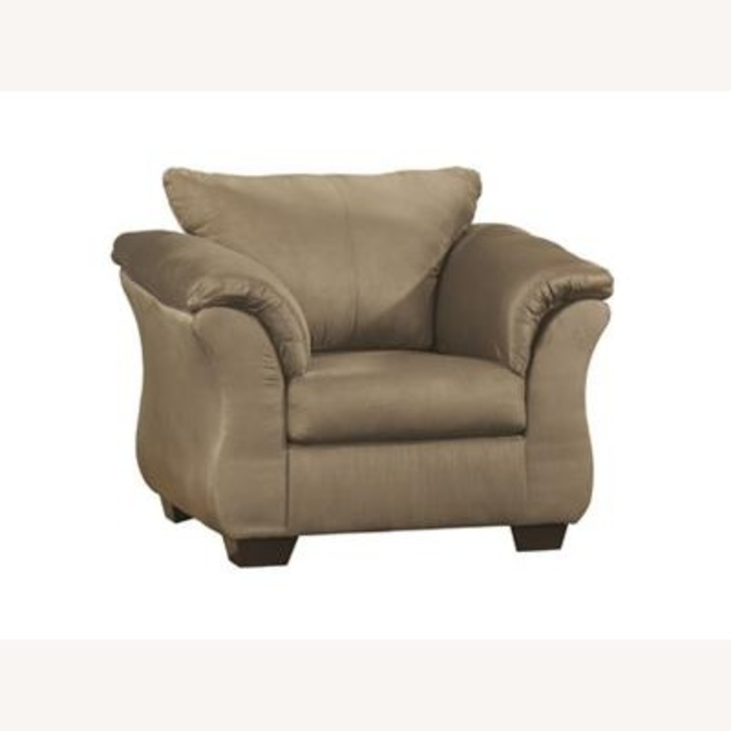 Ashley Furniture Light Brown Loveseat - image-4